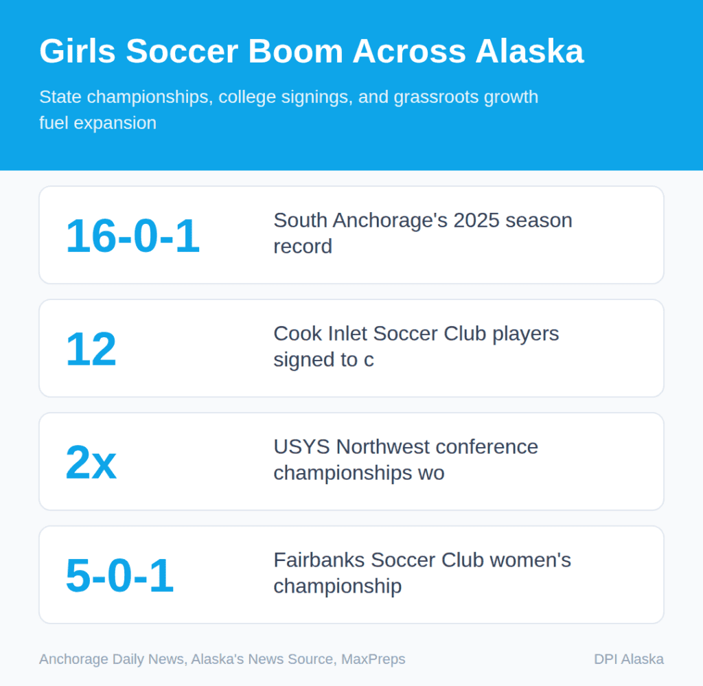 Girls Soccer Boom Across Alaska